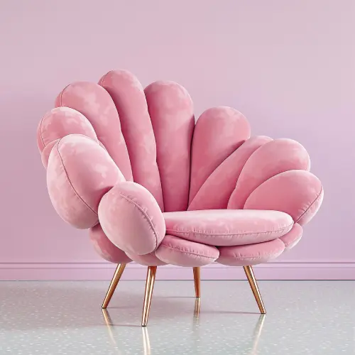 luxurious-pink-velvet-armchair-with-gold-legs