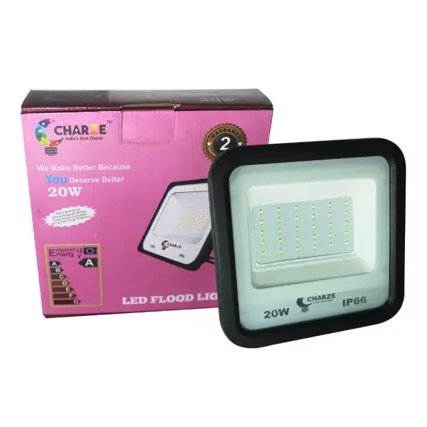 Charze 20W LED Flood Light (White)(ECO SERIES)