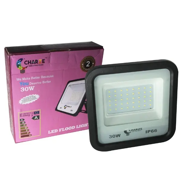 Charze 30W LED Flood Light (ECO SERIES) (White & Warm White)