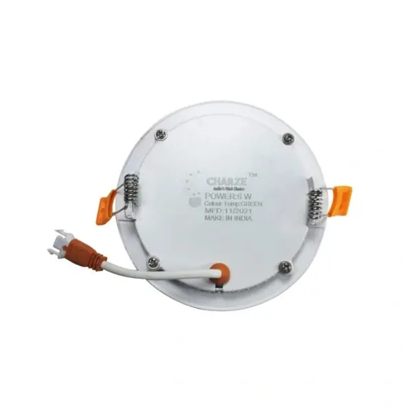 Charze Slim 6wt Panel Light (White, Natural White & Warm White)