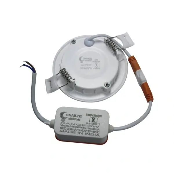 Charze Slim 3wt Panel Light (White, Natural White & Warm White)