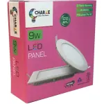 Charze Slim 9wt Panel Light (White, Natural White & Warm White)