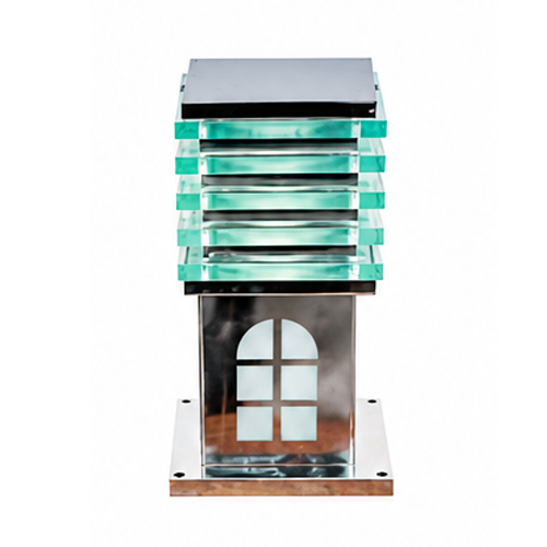 065 GL-ICE CUBE WINDOW SS GARDEN LIGHT