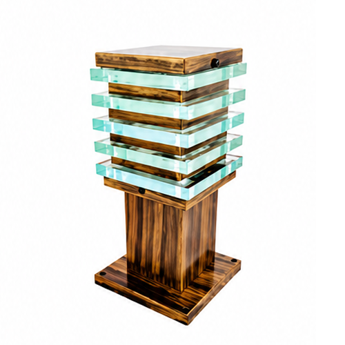 063 GL-ICE CUBE GOLDEN GARDEN LIGHT