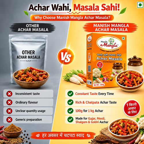 Mix Veg Achar Masala – 100g | Authentic Pickle Spice Mix | Perfect Blend for Homemade Mixed Vegetable Pickle | Rich & Traditional Flavor - Image 3