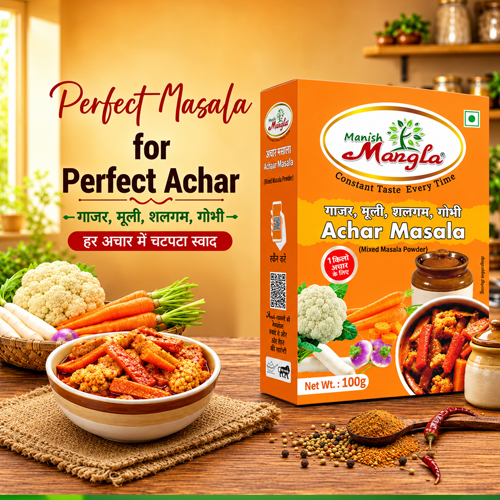 Mix Veg Achar Masala – 100g | Authentic Pickle Spice Mix | Perfect Blend for Homemade Mixed Vegetable Pickle | Rich & Traditional Flavor - Image 4