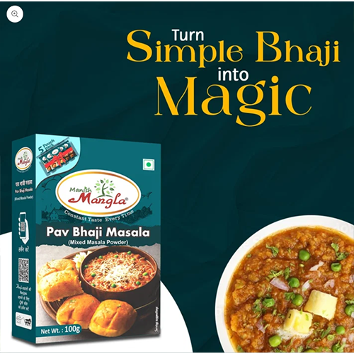 Pav Bhaji Masala – 100g (5×20g FreshLock Sachets) | Rich & Buttery Street-Style Flavor | Complete Masala Mix | Fresh & Aromatic - Image 4