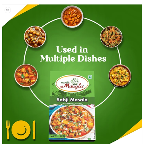 Sabji Masala – 100g | Complete Spice Mix for Everyday Cooking | Rich & Aromatic Flavor | Fresh & Flavorful - Image 3