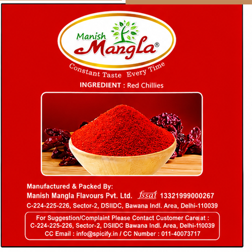 Manish Mangla Kashmiri Mirch Powder – 100g | Rich Natural Red Colour | Mild Spice | Perfect for Curries, Tandoori & Indian Cooking Regular priceRs. 140.00 Sale priceRs. 130.00 - Image 4