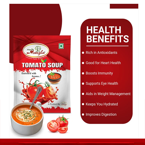 Manish Mangla Tomato Soup – 12g Sachets (Pack of 20) | Buy 15 Get 5 Free | Instant Soup Mix | Rich Tomato Flavor | Quick & Easy - Image 4