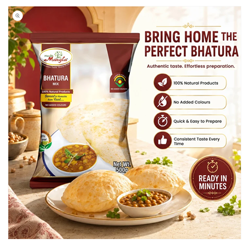 Breakfast Bites Combo – Bhatura Mix with Yeast Sachet, Bedmi Puri Mix & Moong Dal Chilla Mix | Complete Indian Breakfast Kit | Just Add Water & Cook - Image 3