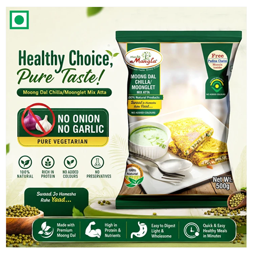 Breakfast Bites Combo – Bhatura Mix with Yeast Sachet, Bedmi Puri Mix & Moong Dal Chilla Mix | Complete Indian Breakfast Kit | Just Add Water & Cook - Image 4
