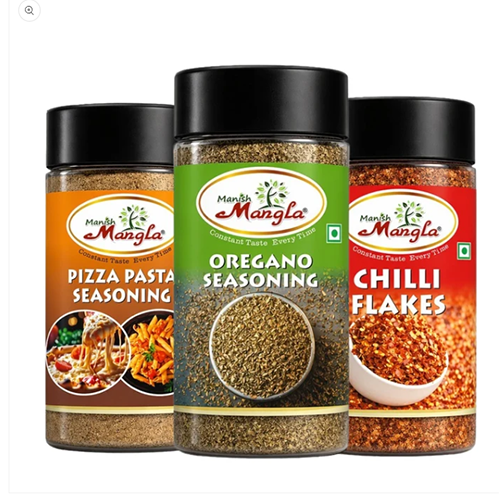 Italian Seasoning Combo – Chilli Flakes, Oregano & Pizza Pasta Seasoning | Perfect for Pizza, Pasta & Snacks | Cafe-Style Flavor at Home