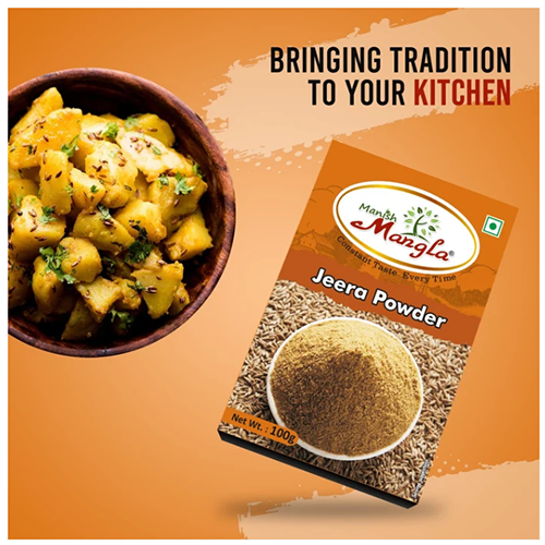 Chat Starter Combo – Chat Masala, Kaala Chat Masala, Jeera Powder & Amchoor Powder (100g Each) | Tangy & Chatpata Spice Kit for Snacks & Chaat - Image 2