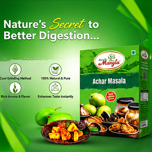 Aam Achar Masala – Authentic Pickle Spice Mix | Perfect Blend for Mango Pickle | Rich Flavor & Traditional Taste | Hygienically Packed 500g - Image 2