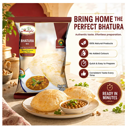 Breakfast Bites Combo – Bhatura Mix with Yeast Sachet, Bedmi Puri Mix & Moong Dal Chilla Mix | Complete Indian Breakfast Kit | Just Add Water & Cook - Image 3