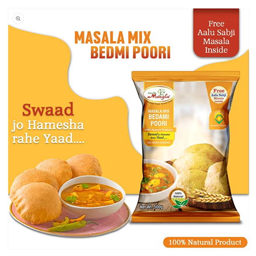 Breakfast Bites Combo – Bhatura Mix with Yeast Sachet, Bedmi Puri Mix & Moong Dal Chilla Mix | Complete Indian Breakfast Kit | Just Add Water & Cook - Image 4