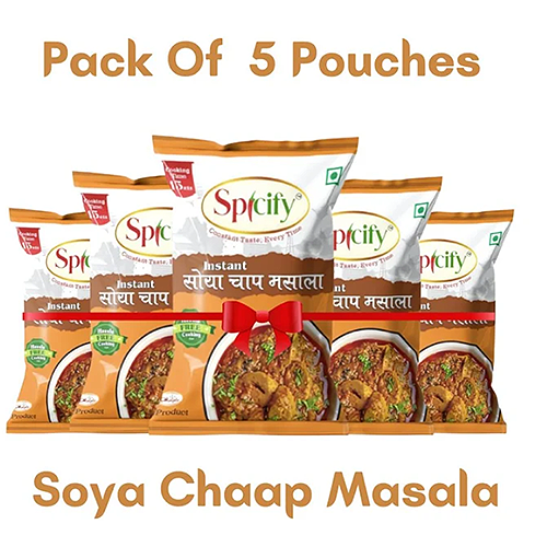 Spicify Soya Chaap Masala 20g (Pack Of 5) | Instant Spices - Image 2