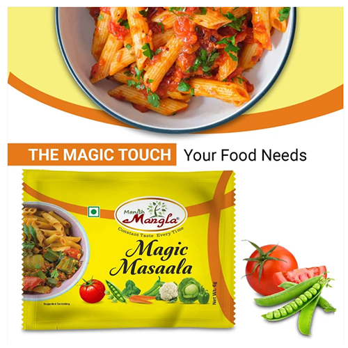Manish Mangla Magic Masala – 6g Sachets (Pack of 25) | Buy 20 Get 5 Free | Instant Taste Enhancer | Chatpata Seasoning for Snacks & Meals - Image 4