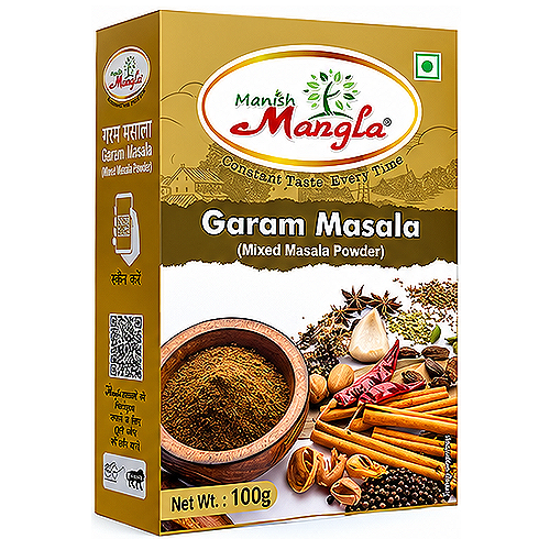 Garam Masala – 100g | Premium Aromatic Spice Blend | Rich Flavor & Strong Aroma | Perfect for Indian Cooking & Curries