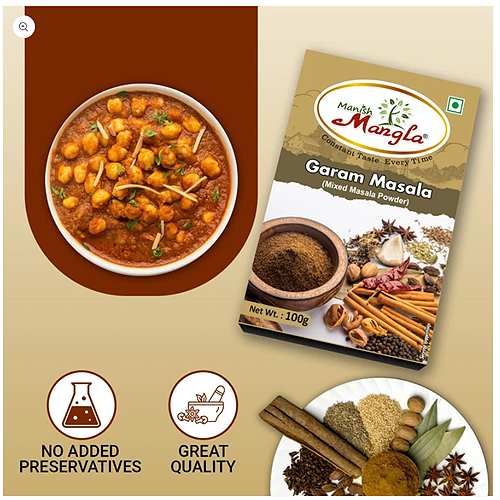 Garam Masala – 100g | Premium Aromatic Spice Blend | Rich Flavor & Strong Aroma | Perfect for Indian Cooking & Curries - Image 4