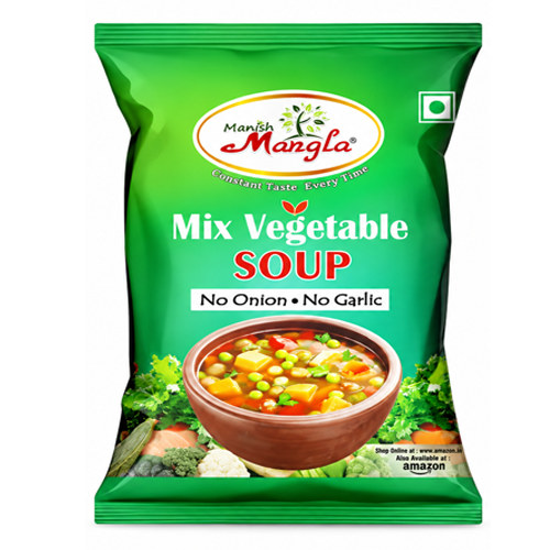 Mix Veg Soup – No Onion No Garlic | Instant Soup Mix | Satvik & Pure | Rich Vegetable Flavor | Quick & Easy to Prepare 500g