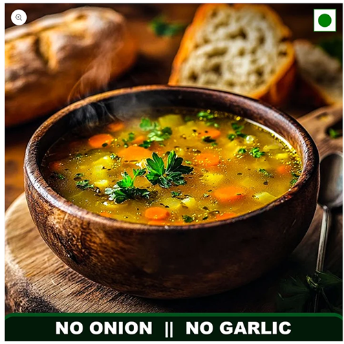Mix Veg Soup – No Onion No Garlic | Instant Soup Mix | Satvik & Pure | Rich Vegetable Flavor | Quick & Easy to Prepare 500g - Image 2