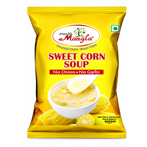 Sweet Corn Soup – Instant Soup Mix |No Onion No Garlic | Creamy & Delicious | Quick & Easy to Prepare | Perfect for Snacks & Light Meals 500g