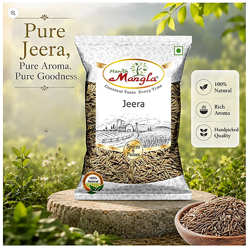 Whole Jeera (Cumin Seeds) – 100g | Fresh & Aromatic Sabut Jeera | Rich Flavor & Strong Aroma | Perfect for Tadka & Indian Cooking 100g - Image 4