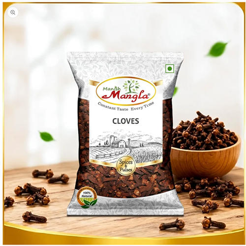 Cloves (Laung) – Premium Whole Cloves | Rich Aroma & Strong Flavor | Perfect for Tea, Biryani, Curries & Indian Cooking | Hygienically Packed