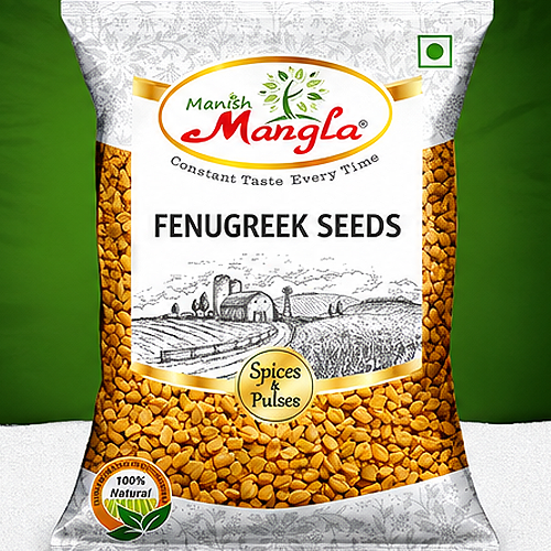 Fenugreek Seeds (Methi Dana) – Premium Whole Seeds | Rich Aroma & Distinct Flavor | Perfect for Tempering, Pickles & Indian Cooking | Hygienically Packed