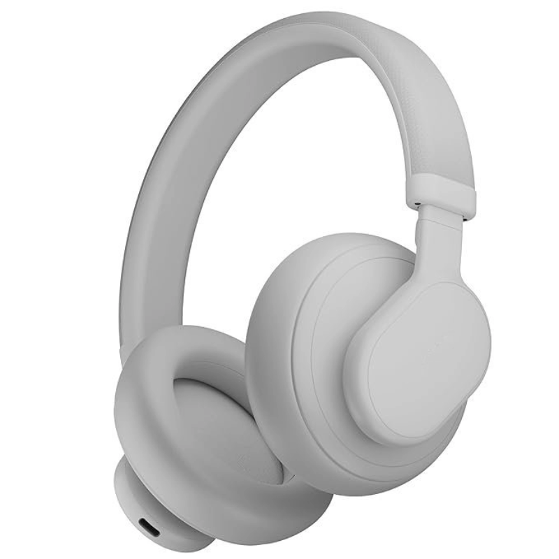 The Ear Wireless Bluetooth Headphones with Mic, Touch Control, Deep Bass, Upto 40 Hours Playtime, Bluetooth 5.3, Workout/Travel (Cool Grey)