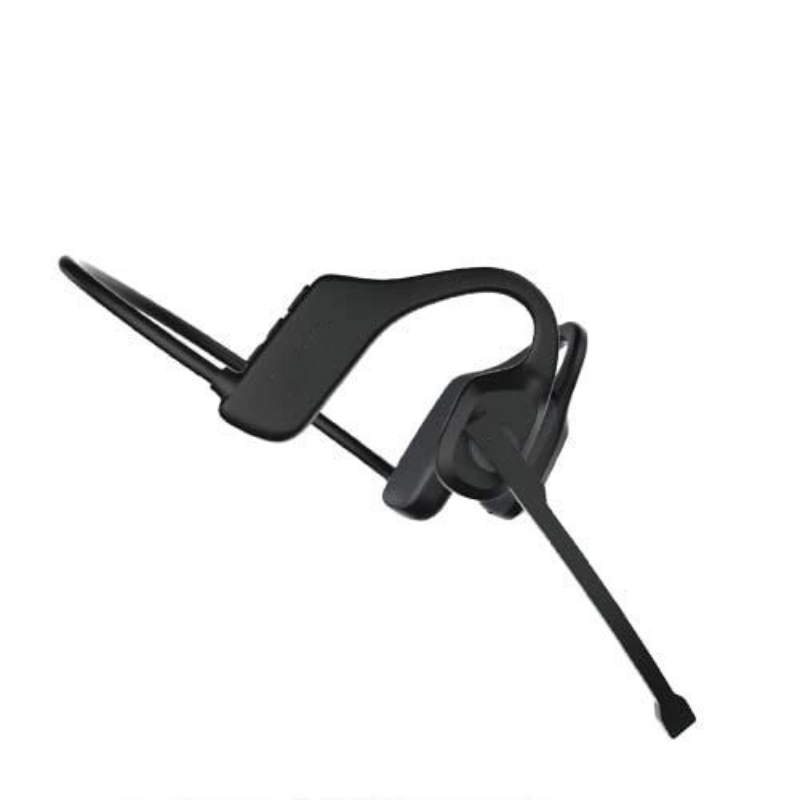 Comm Open-Ear Wireless Headphones with Adjustable Noise Cancelling Boom Mic, Dual Pairing, Bluetooth 5.2, 8Hrs Talk Time for Calls, Teaching, Meetings, Driving, Outdoor Activities