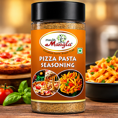 Pizza Pasta Seasoning – Italian Herb & Spice Mix | Perfect for Pizza, Pasta, Sandwiches & Snacks | Flavorful & Aromatic | Hygienically Packed