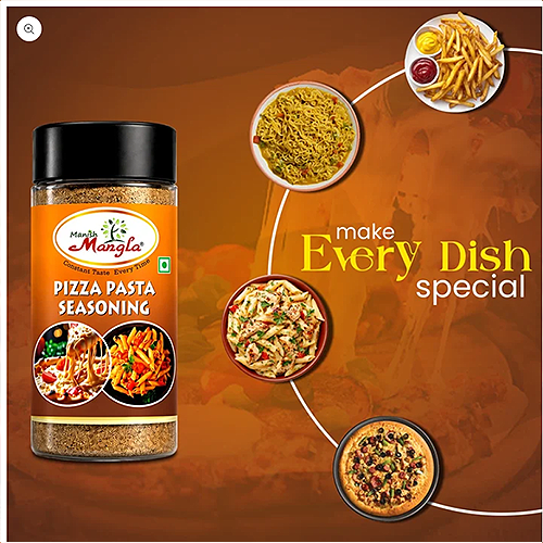 Pizza Pasta Seasoning – Italian Herb & Spice Mix | Perfect for Pizza, Pasta, Sandwiches & Snacks | Flavorful & Aromatic | Hygienically Packed - Image 2