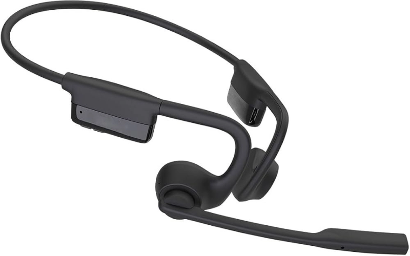 Comm Open-Ear Wireless Headphones with Noise-Cancelling Mic