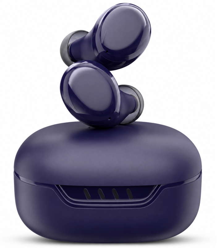 Noise Buds Trance 2 TWS Earbuds - 45H Playtime, Quad Mic ENC, Low Latency (Dusk Blue)