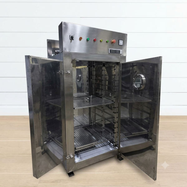 Double Door Glass Drying Oven