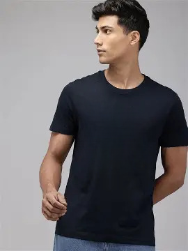 Denim Co. Brand Printed Cotton T-Shirt