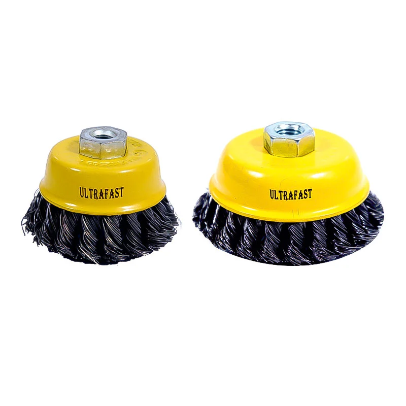 TWISTED CUP BRUSH HEAVY DUTY