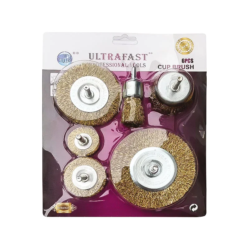 WIRE CUP BRUSH SET