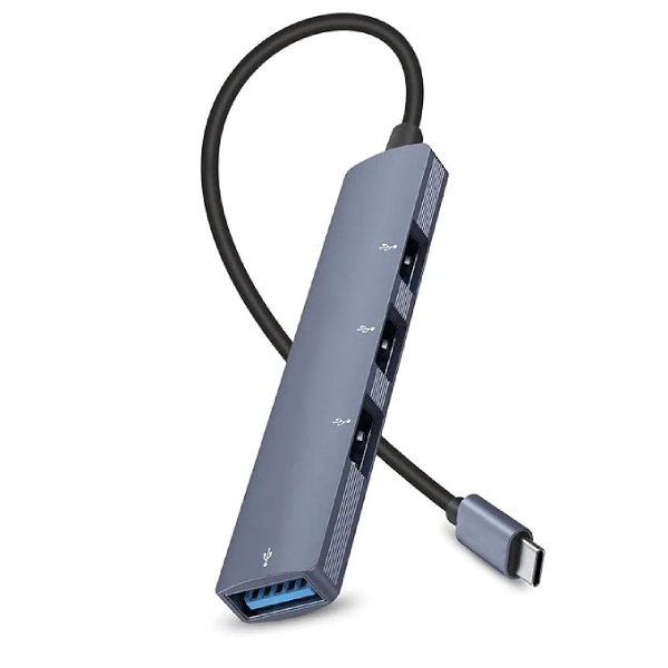 USB Hub 3.0 for PC Multiport Adapter with 7 USB Ports High Speed 3.0 USB Hub for Laptop with Individual Switch Control USB Extender with Multi USB Port for MacBook, Mac Pro