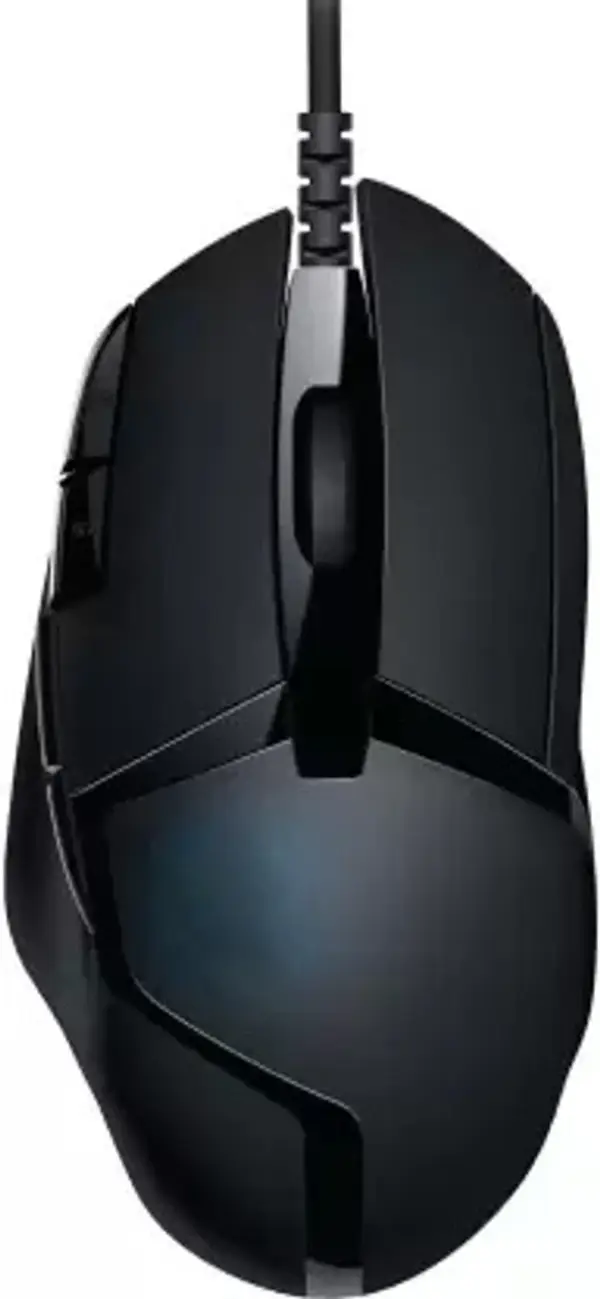 DPI Upto 4000, Light Weight (8 Programmable Buttons Wired Optical Mouse  (USB 2.0, Black)