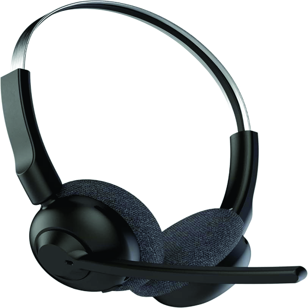 Work Pop Wireless Headset: On-Ear, Black