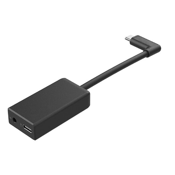 Pro 3.5mm Mic Adapter for HERO8-HERO13 Black Cameras