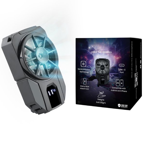 Mobile Phone Cooler for Gaming (iOS/Android)