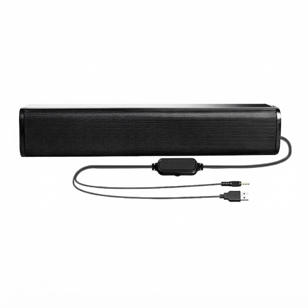 Moxie V500 10W USB Wired Soundbar Speaker for PC & Laptop