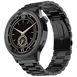 Smart Watch: AMOLED Display, Rotating Dial, BT Calling