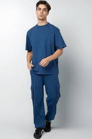 Men Casual Oversized Summer Track Suit Co-ord Sets
