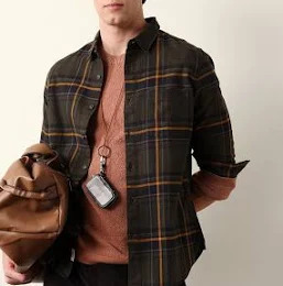 Men's Checkered Slim Fit Shirt